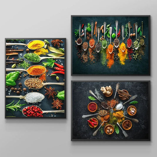 Herbs, Spices & Sushi Collection - Canvas & Curio Canvas & Curio
