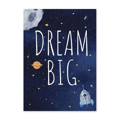 Little Astronauts Collection - Canvas & Curio
