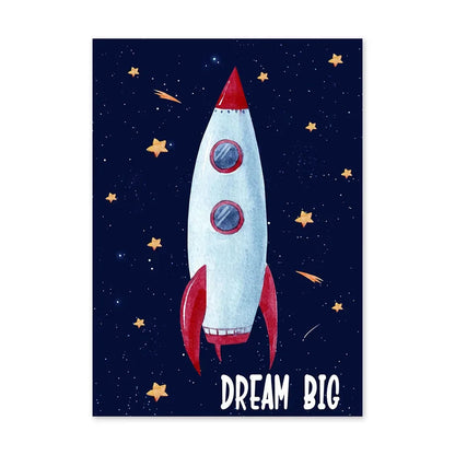 Little Astronauts Collection - Canvas & Curio