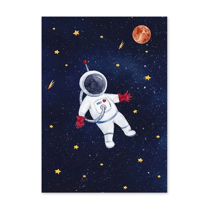 Little Astronauts Collection - Canvas & Curio