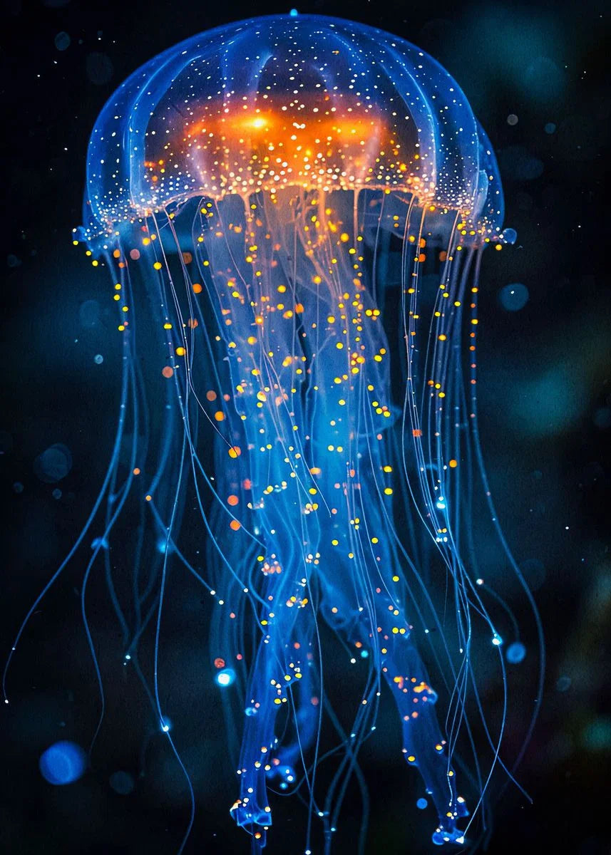 Luminous Jellyfish Collection - Canvas & Curio