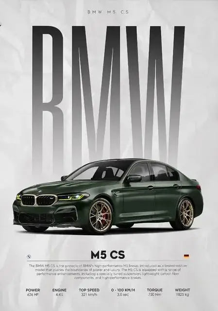 Luxury BMW Collection - Canvas & Curio