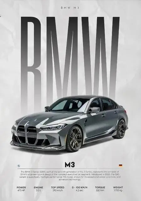 Luxury BMW Collection - Canvas & Curio