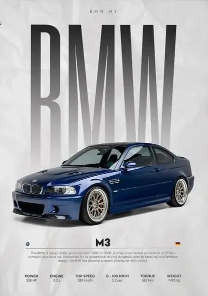 Luxury BMW Collection - Canvas & Curio