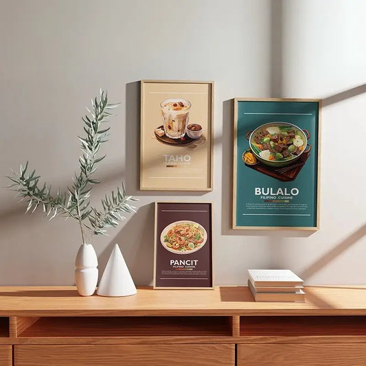 Filipino Cuisine Art Collection - Canvas & Curio Canvas & Curio