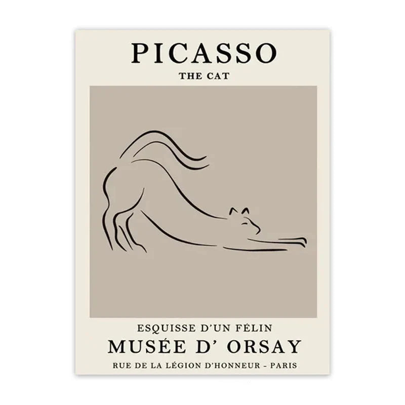 Minimalist Matisse & Picasso Collection II - Canvas & Curio