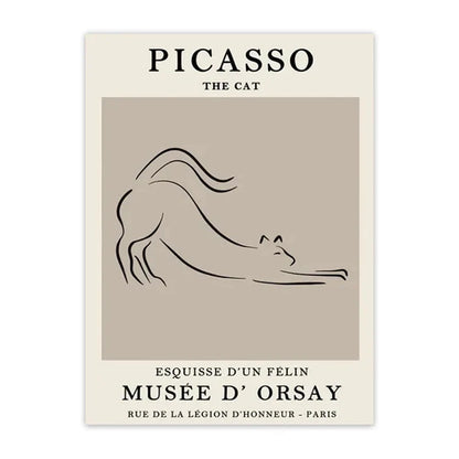 Minimalist Matisse & Picasso Collection II - Canvas & Curio