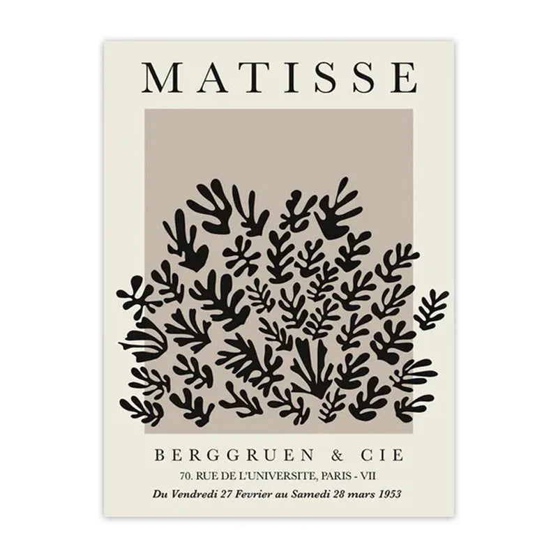 Minimalist Matisse & Picasso Collection III - Canvas & Curio