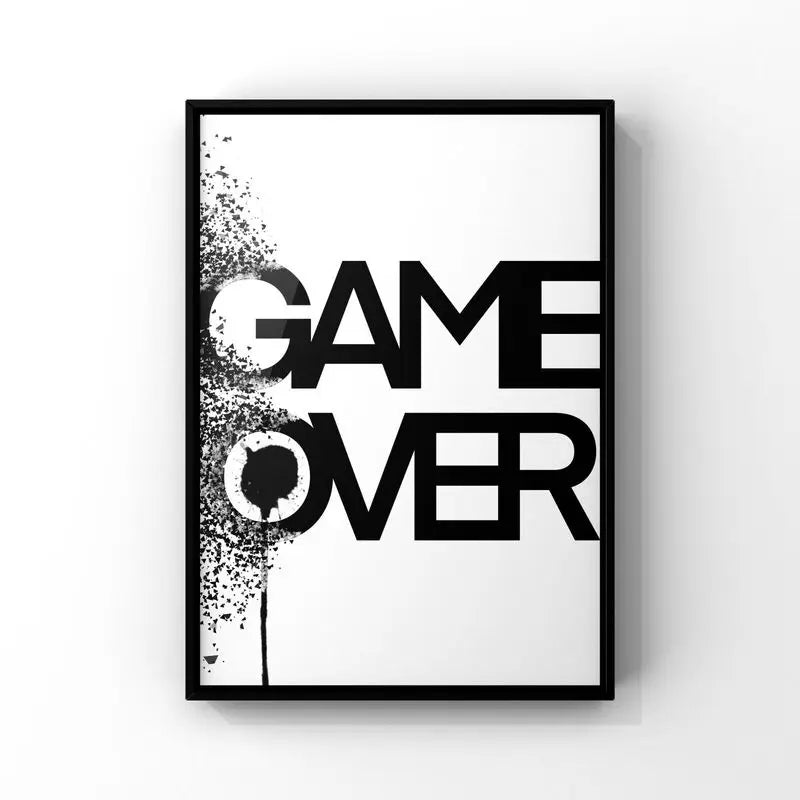 Monochrome Gamer Collection - Canvas & Curio