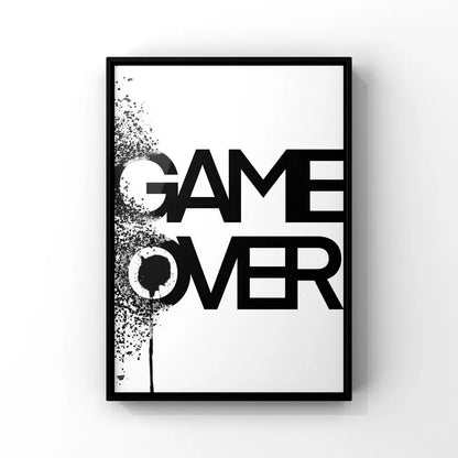 Monochrome Gamer Collection - Canvas & Curio