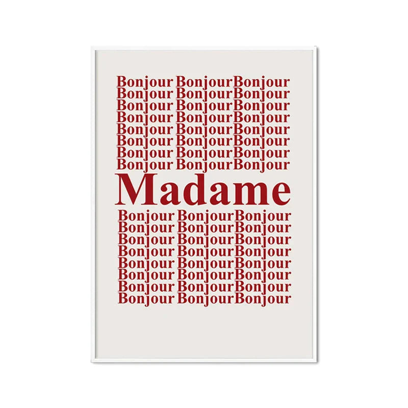 Pink Heart & Alphabet Art Collection - Canvas & Curio