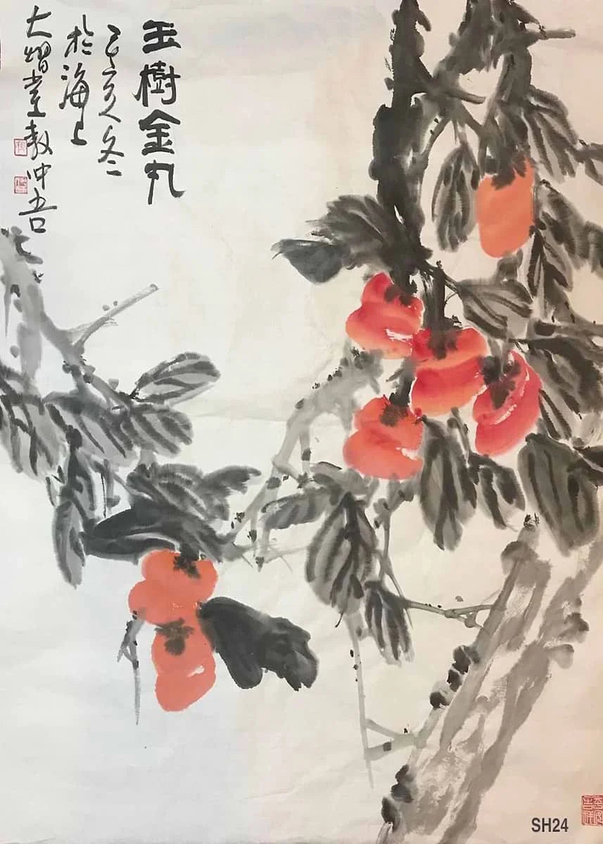 Plum Blossom Collection II - Canvas & Curio