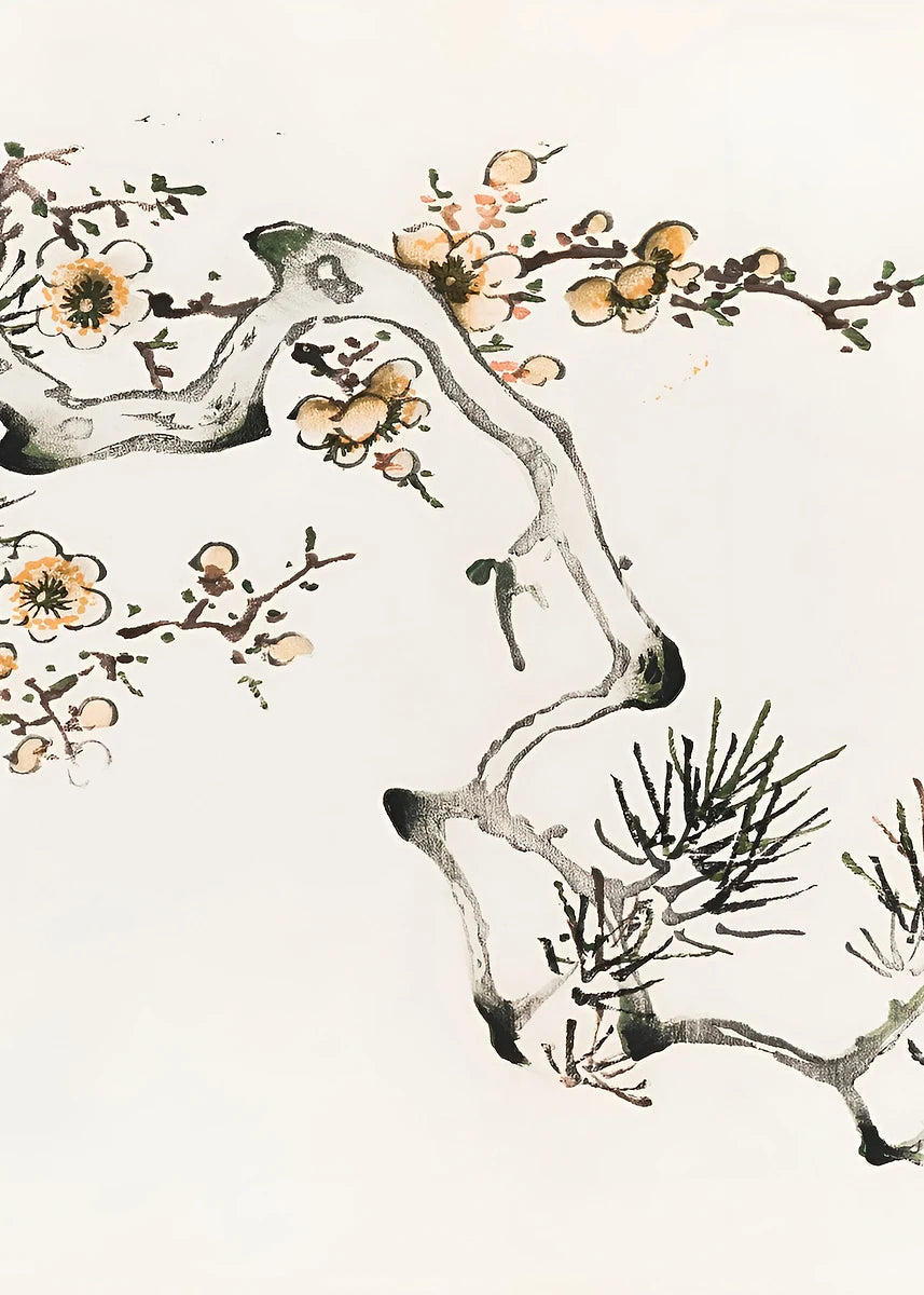 Plum Blossom Collection II - Canvas & Curio
