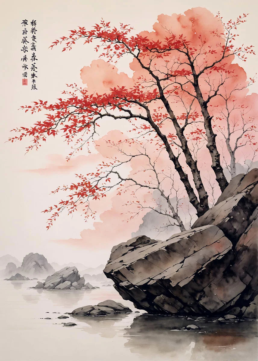 Plum Blossom Collection II - Canvas & Curio