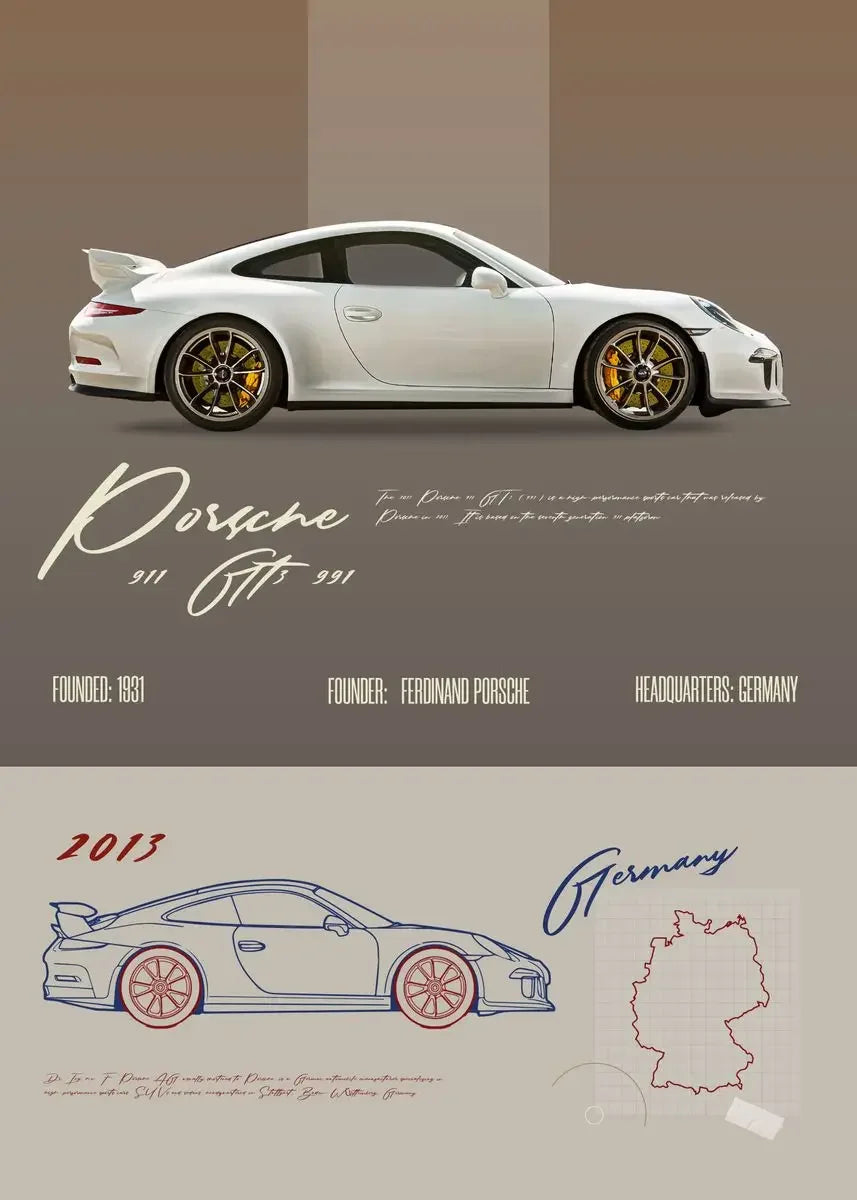 Porsche Legends Collection - Canvas & Curio