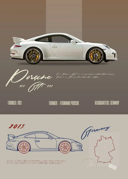 Porsche Legends Collection - Canvas & Curio