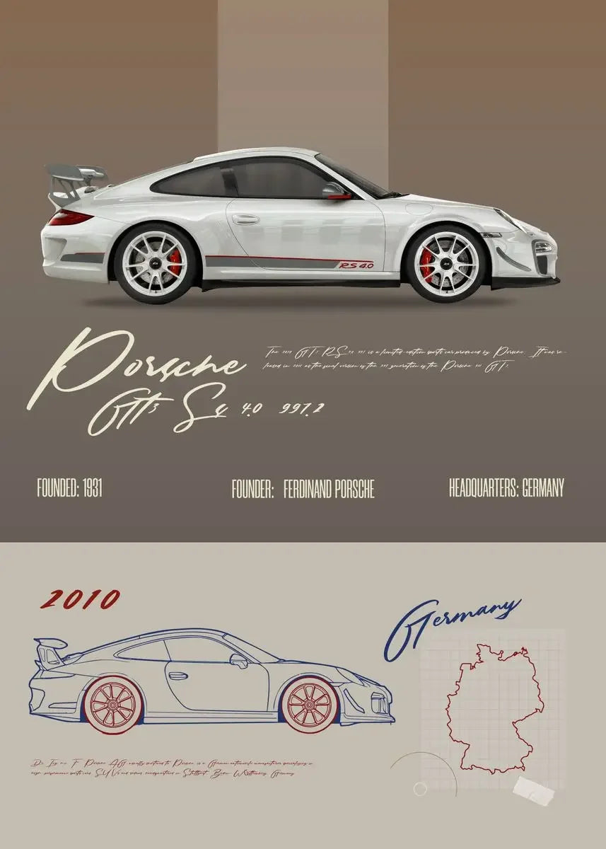 Porsche Legends Collection - Canvas & Curio