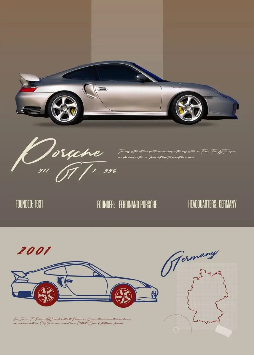 Porsche Legends Collection - Canvas & Curio