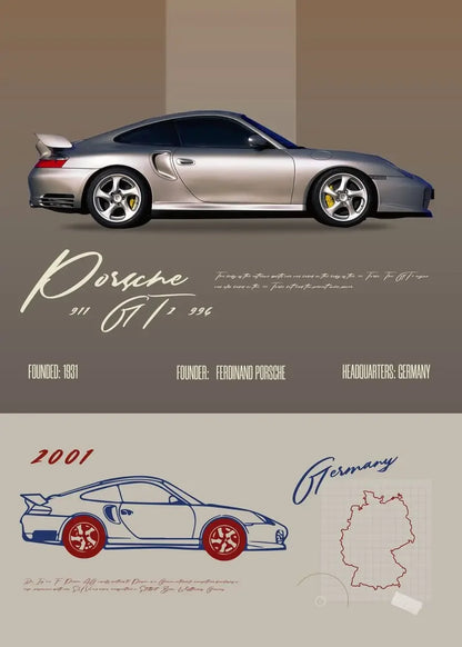 Porsche Legends Collection - Canvas & Curio