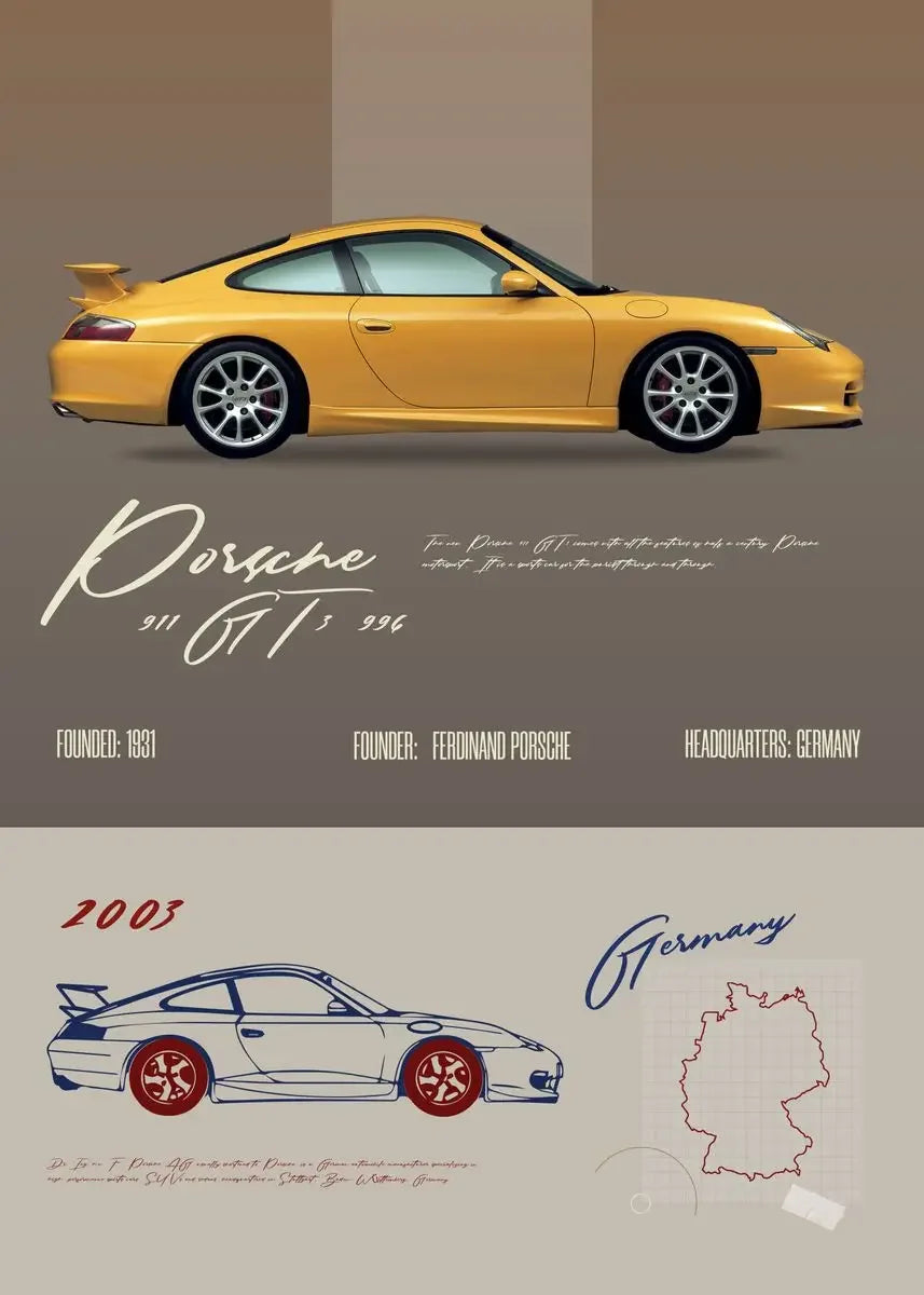 Porsche Legends Collection - Canvas & Curio