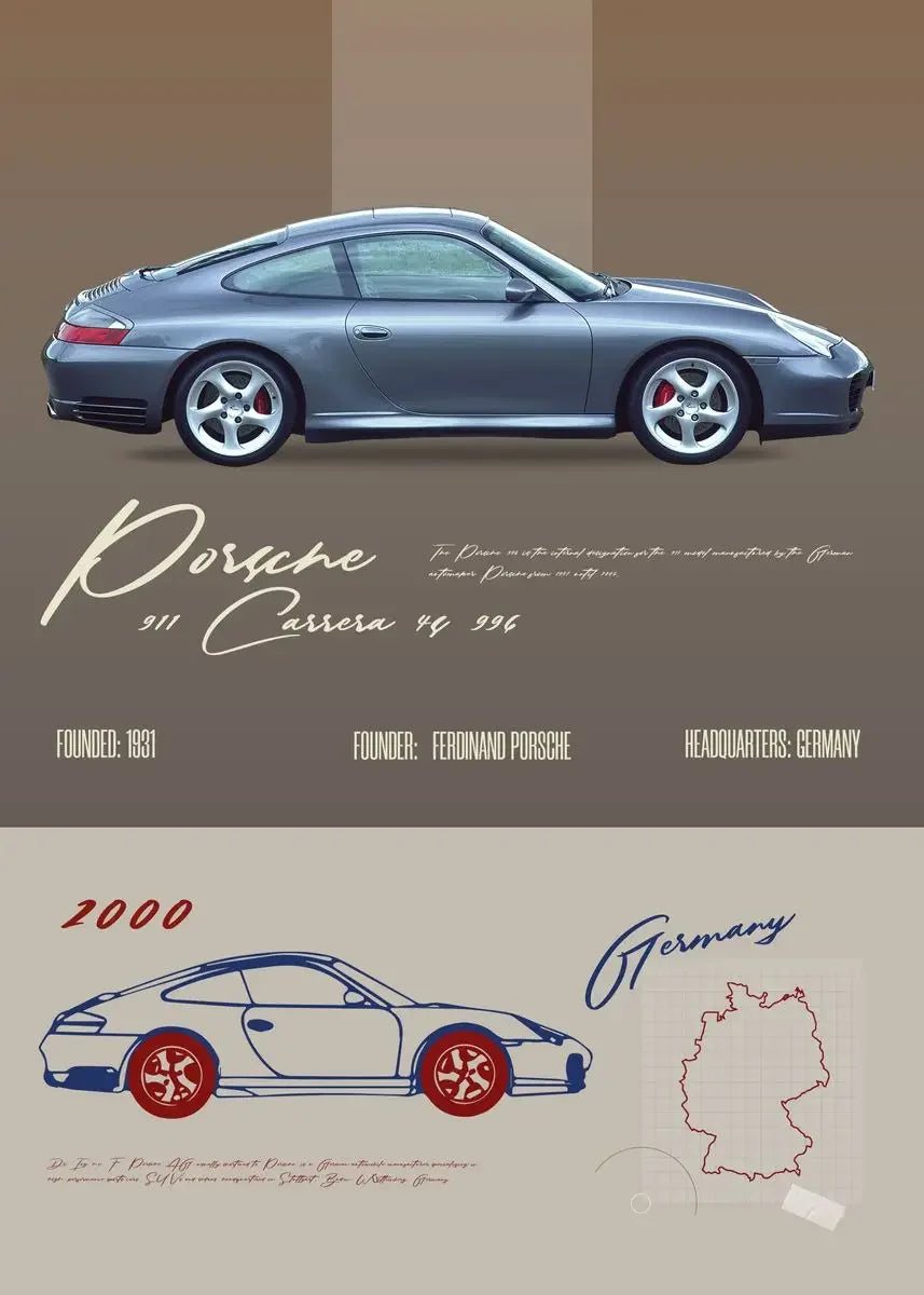 Porsche Legends Collection - Canvas & Curio