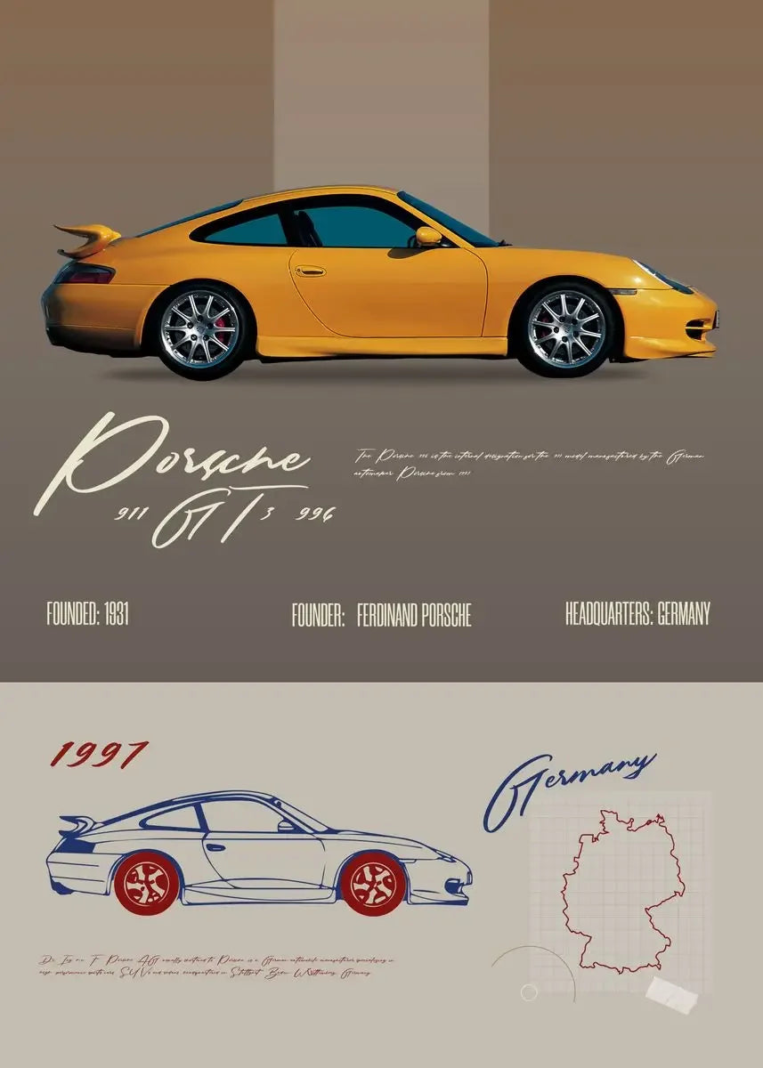 Porsche Legends Collection - Canvas & Curio