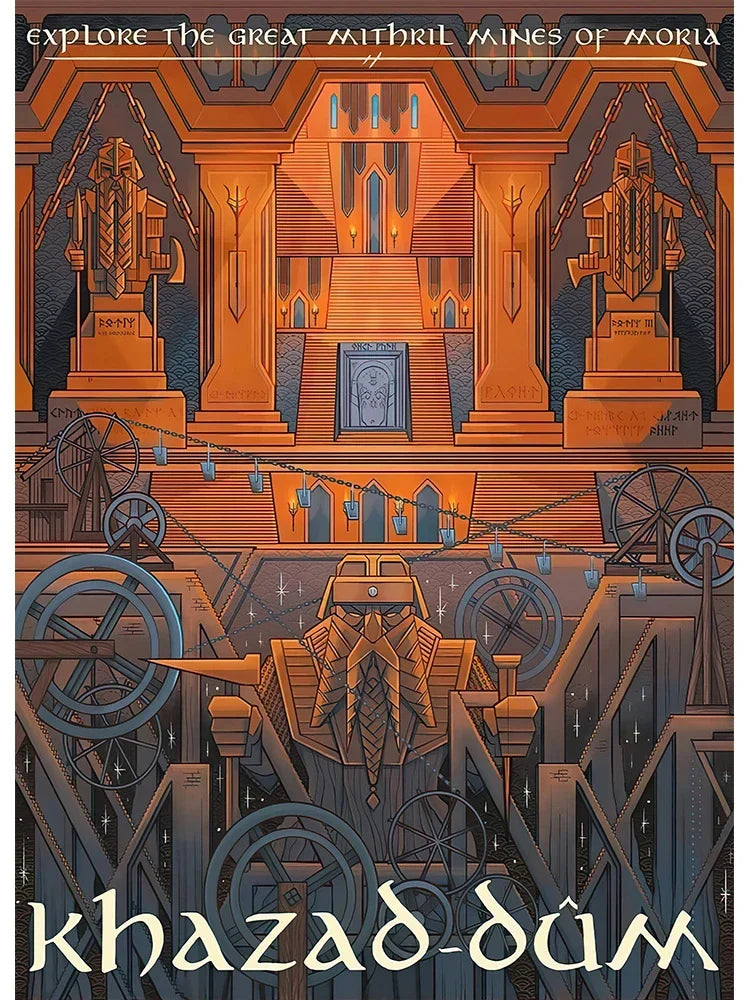 Retro Ring & Castle Collection - Canvas & Curio