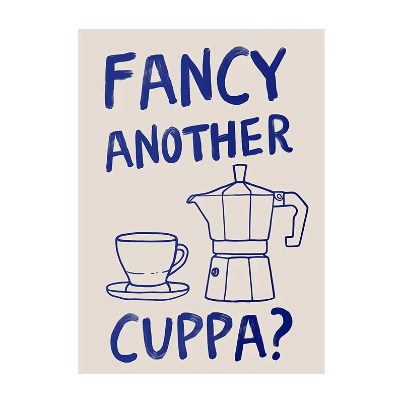 Funny Coffee Collection - Canvas & Curio