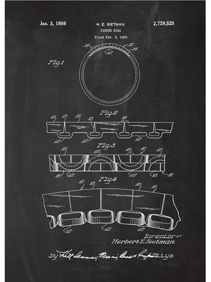 Engine Blueprint Collection - Canvas & Curio