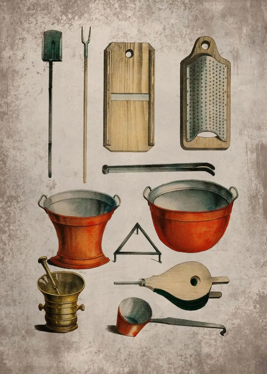 Kitchen Wisdom Collection - Canvas & Curio