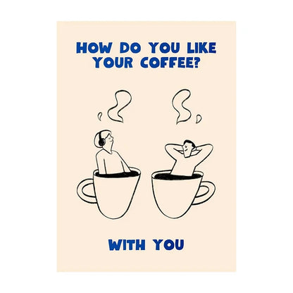 Funny Coffee Collection - Canvas & Curio
