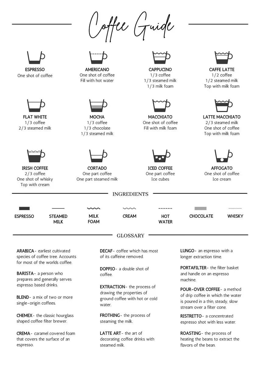 Coffee Guide Collection - Canvas & Curio