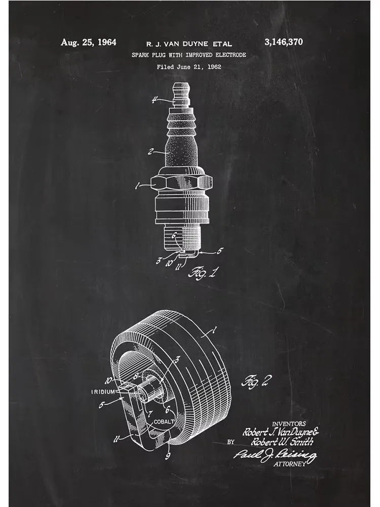 Engine Blueprint Collection - Canvas & Curio