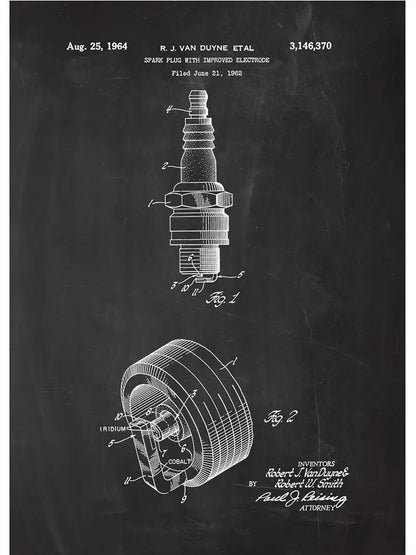 Engine Blueprint Collection - Canvas & Curio