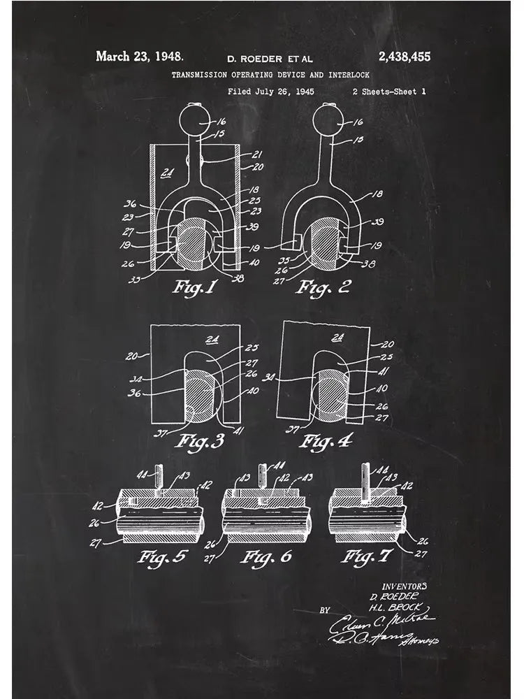 Engine Blueprint Collection - Canvas & Curio