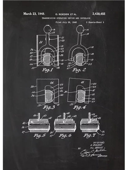Engine Blueprint Collection - Canvas & Curio