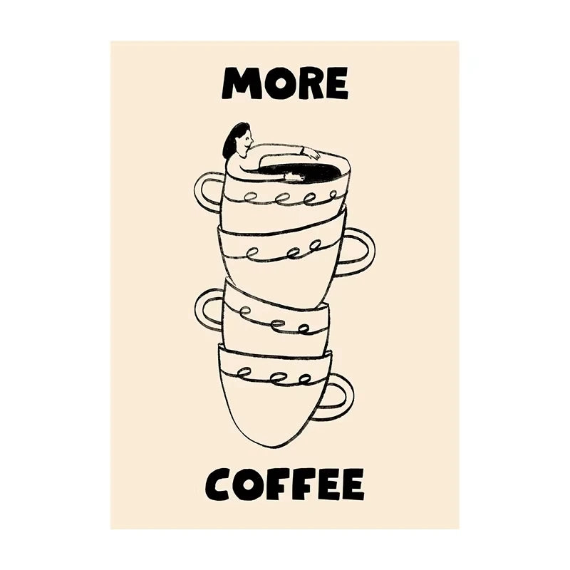 Funny Coffee Collection - Canvas & Curio