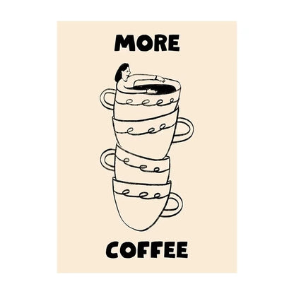 Funny Coffee Collection - Canvas & Curio