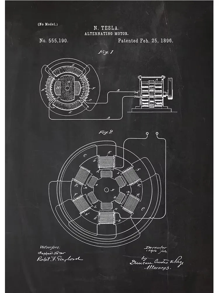 Engine Blueprint Collection - Canvas & Curio