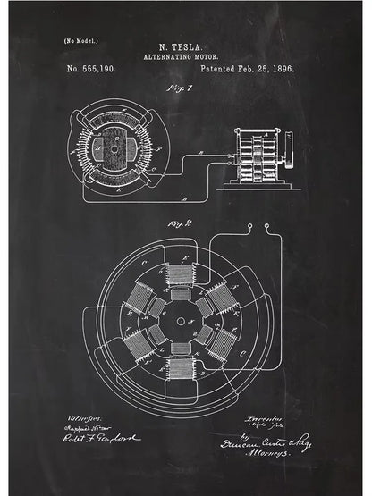 Engine Blueprint Collection - Canvas & Curio