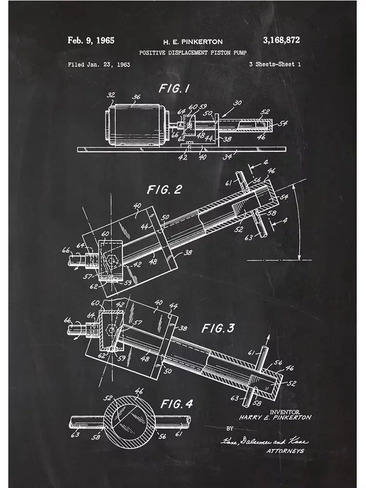 Engine Blueprint Collection - Canvas & Curio