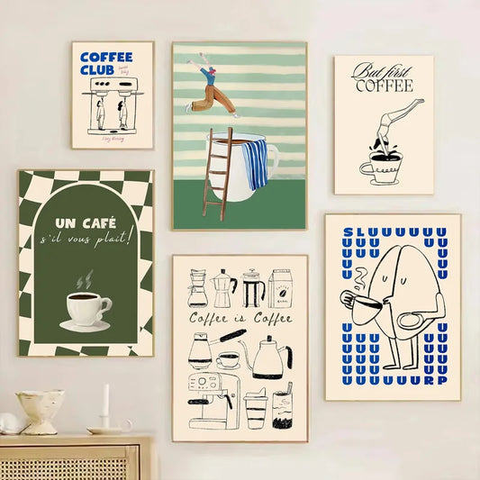 Funny Coffee Collection - Canvas & Curio Canvas & Curio