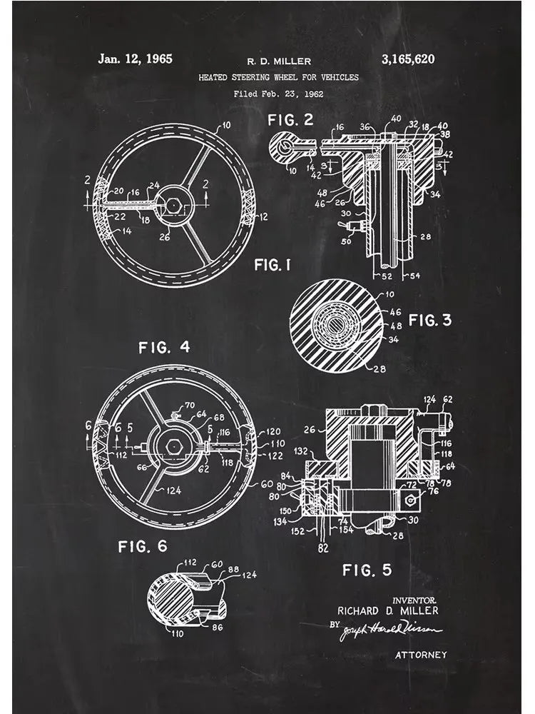 Engine Blueprint Collection - Canvas & Curio