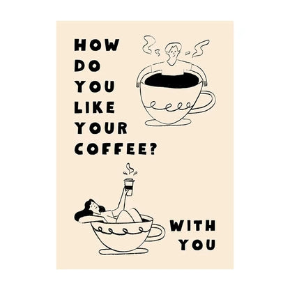 Funny Coffee Collection - Canvas & Curio