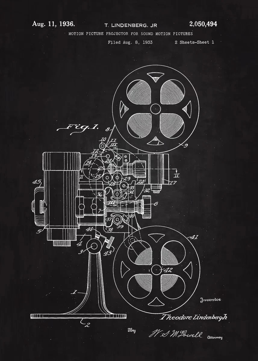 90s Camera Blueprint Collection - Canvas & Curio
