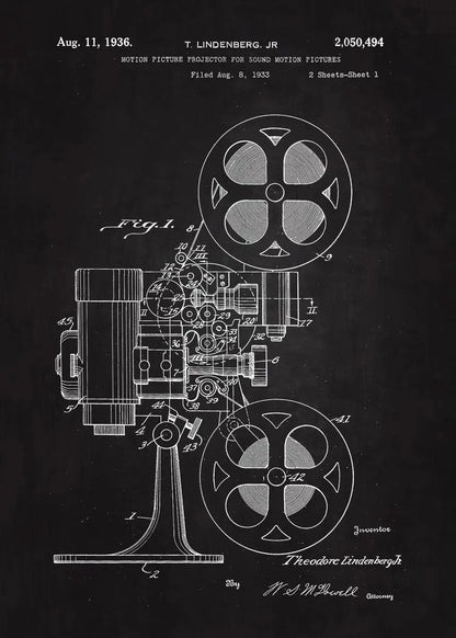 90s Camera Blueprint Collection - Canvas & Curio