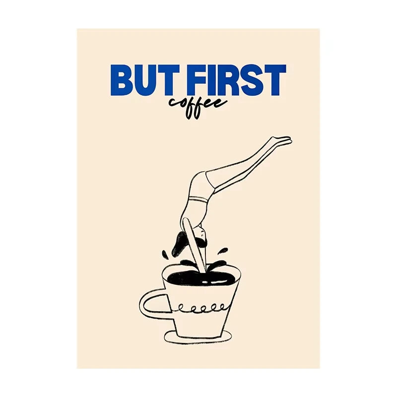 Funny Coffee Collection - Canvas & Curio