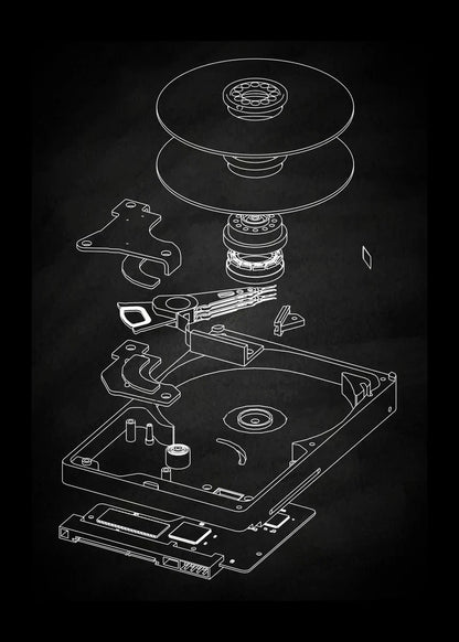 Smartphones Blueprint Collection - Canvas & Curio
