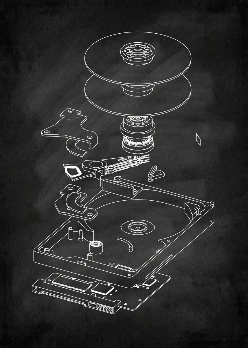 Smartphones Blueprint Collection - Canvas & Curio