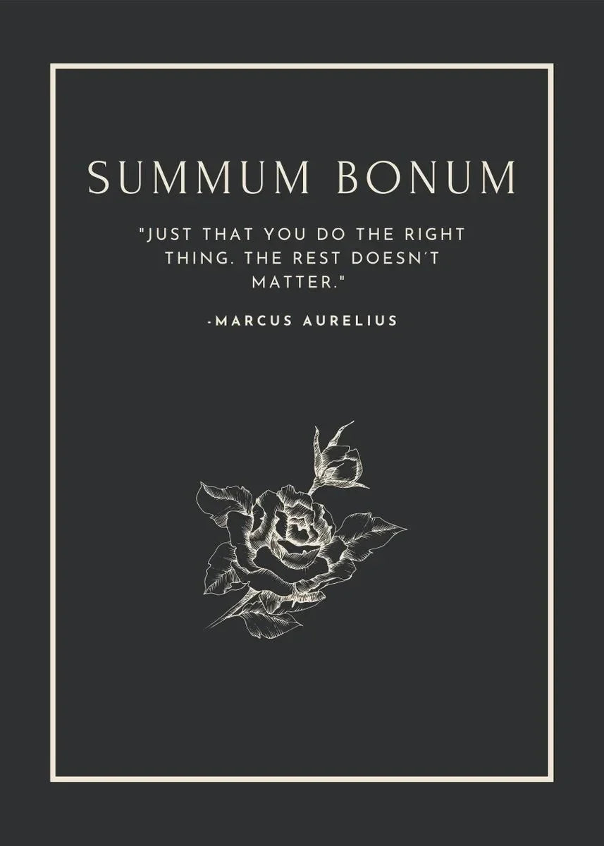 Stoic Virtues Collection - Canvas & Curio